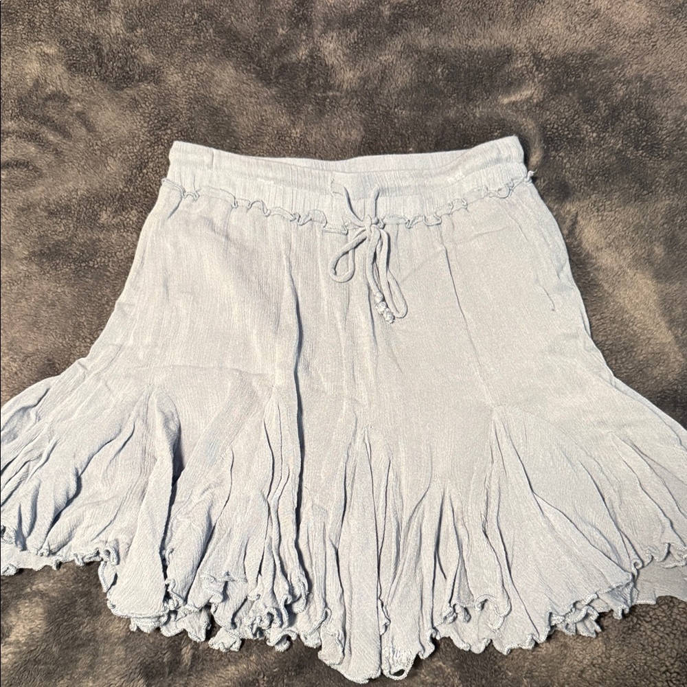 Light Blue Women's Skirt